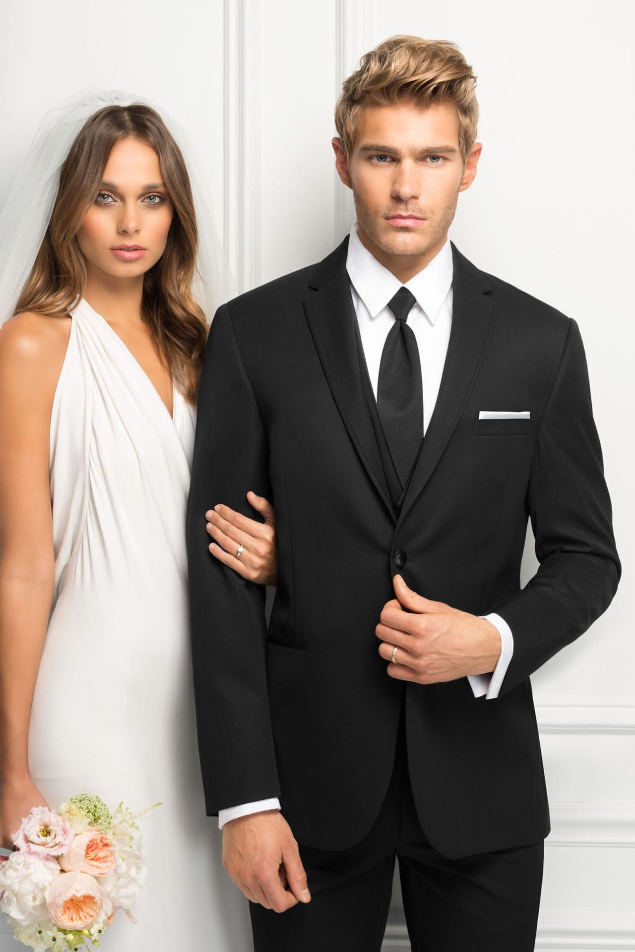 Michael Kors Ultra Slim Sterling Wedding Suit | Tuxedo Rental | Dress 2
