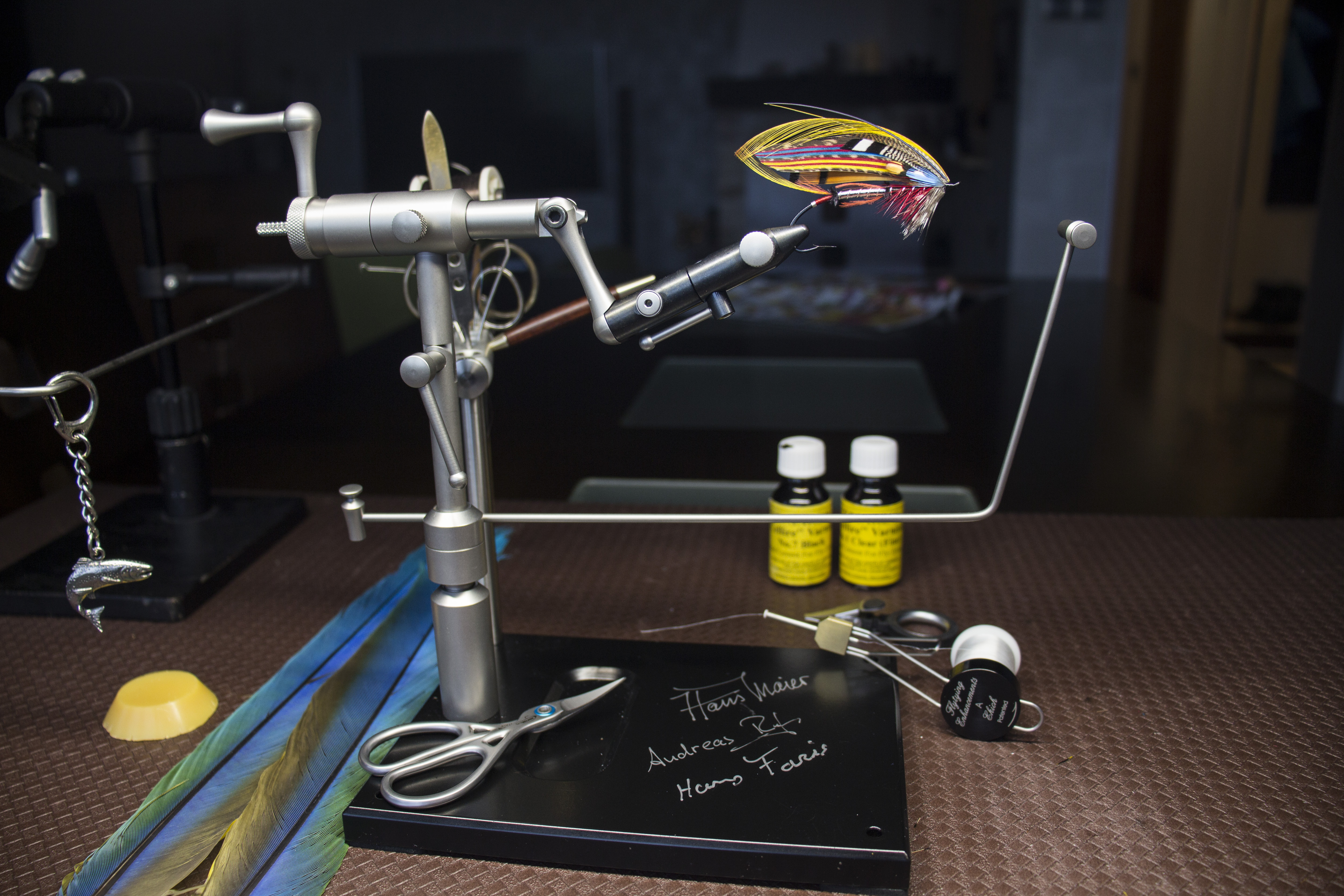 The SpeedVise - ultimate fly tying - MAIER & FAZIS VISE 