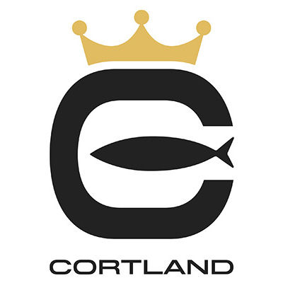  Cortland Line Fairplay Black Teardrop Wooden Fishing