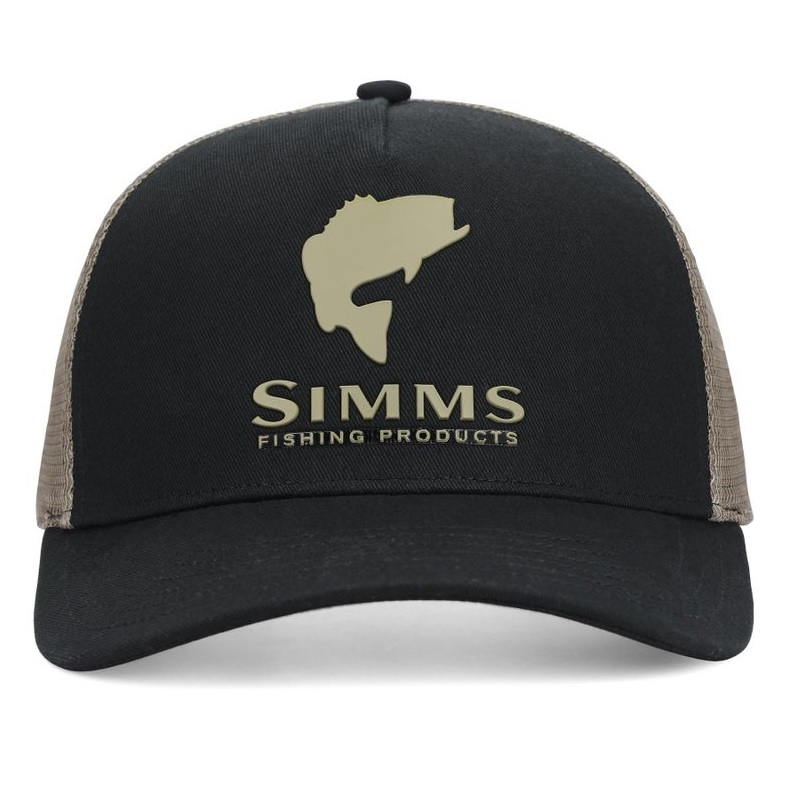 Шапка Simms Double Haul Icon Stone Black