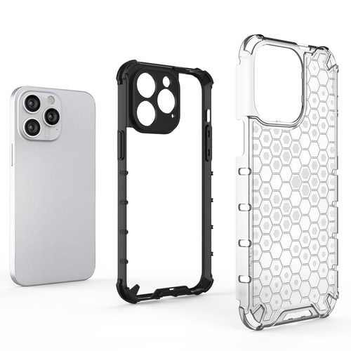 Kалъф брониран хибриден калъф тип „пчелна пита“ за iPhone...