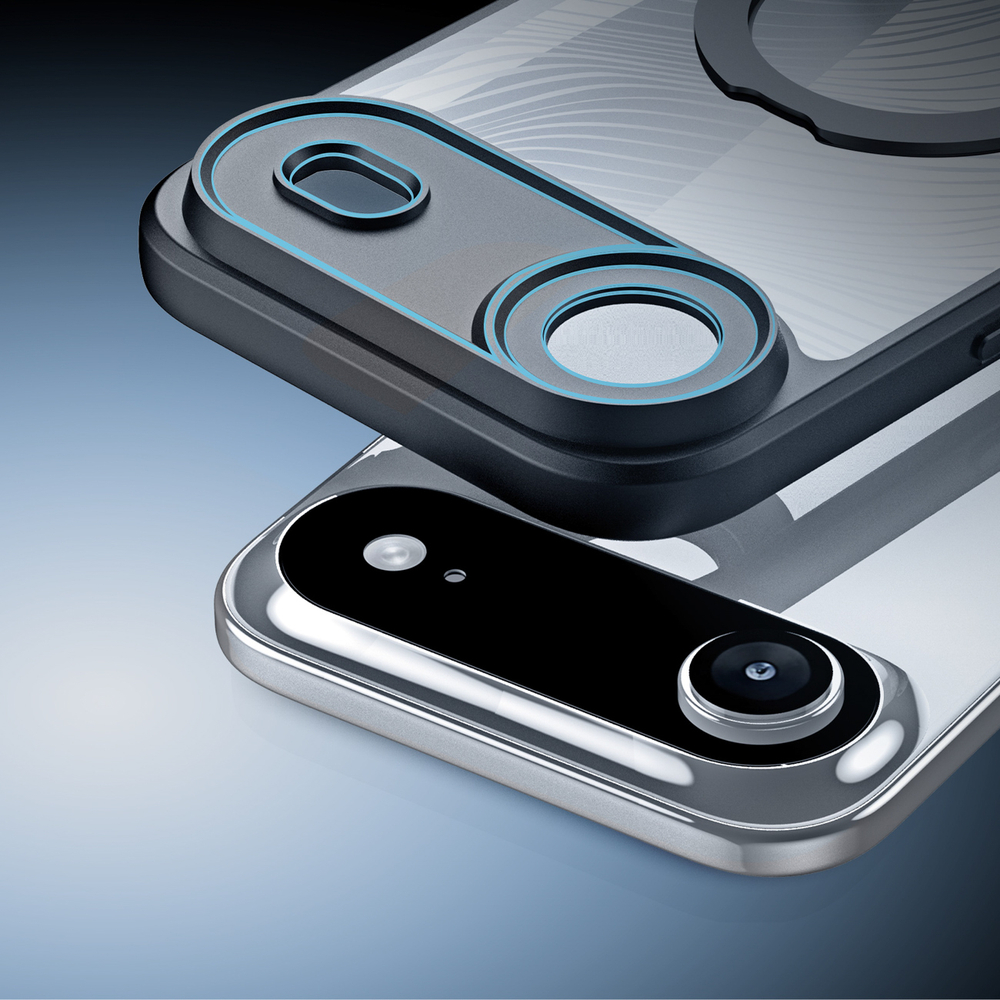 Калъф Aimo Mag с магнитен пръстен и стойка за iPhone 17 Air