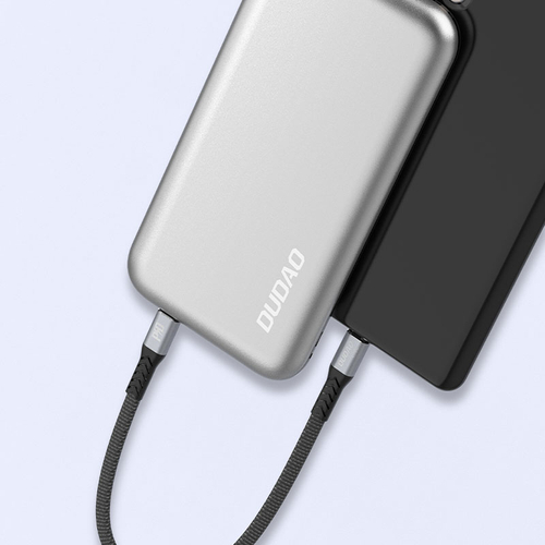 Кабел L10C 5A 0.23m USB Type C - USB Type C PD100W черен