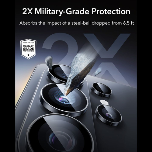 Протектор за камера за Samsung Galaxy S26 Ultra - черен