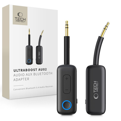 Аудио адаптер Ultraboost AU02 Bluetooth 5.4 - черен