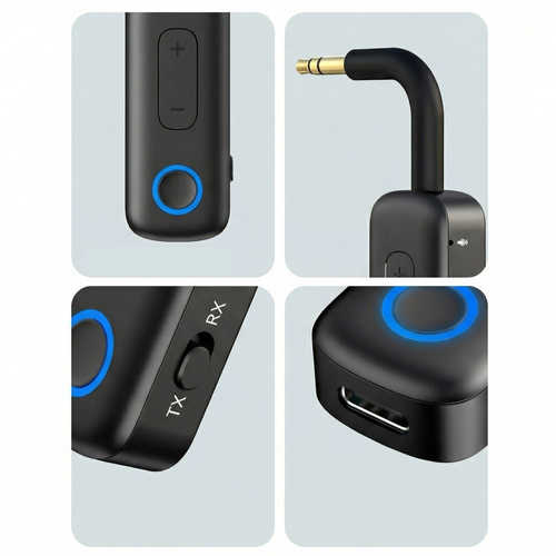 Аудио адаптер Ultraboost AU02 Bluetooth 5.4 - черен