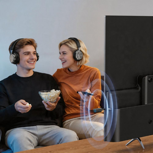 Аудио адаптер Ultraboost AU02 Bluetooth 5.4 - черен