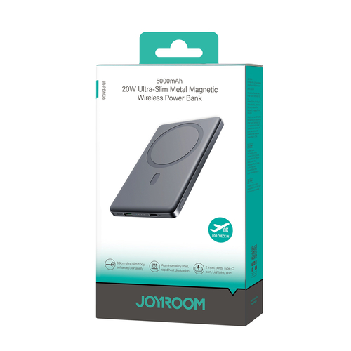 Външна батерия JR-PBM08 5000mAh 20W ултратънка с...