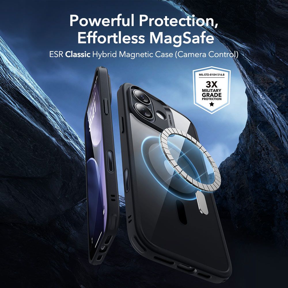 Калъф еднокомпонентен Classic Hybrid MagSafe + комплект...