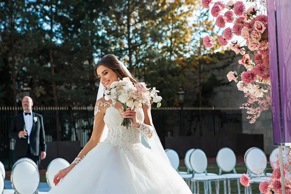 The wonderful wedding day