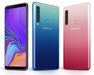 Samsung Galaxy A6, Note9, S10