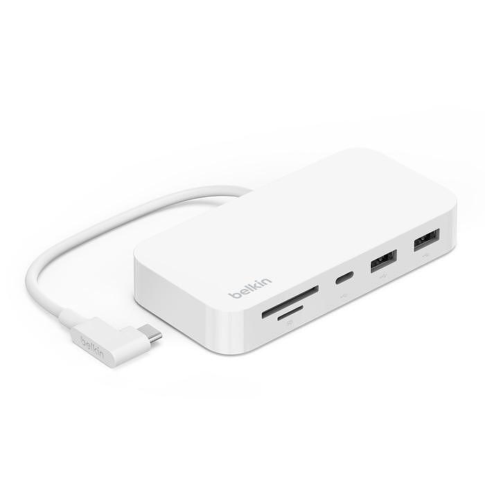 Адаптер Belkin USB-C 6-в-1, Бял