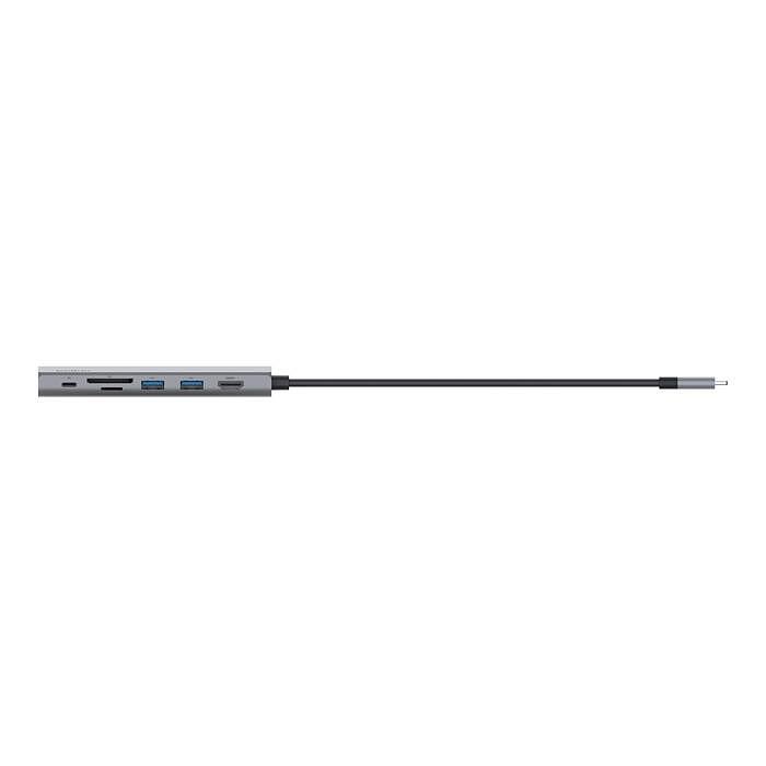 Мултипортов адаптер Belkin USB-C 7-в-1 Hub, HDMI 4K, 100W...