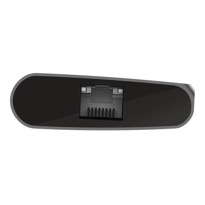 Мултипортов адаптер Belkin USB-C 7-в-1 Hub, HDMI 4K, 100W...