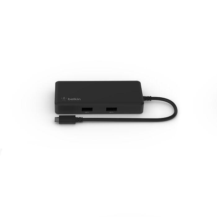 Адаптер Belkin USB-C 5-in-1 Multiport Adapter, 4K HDMI,...